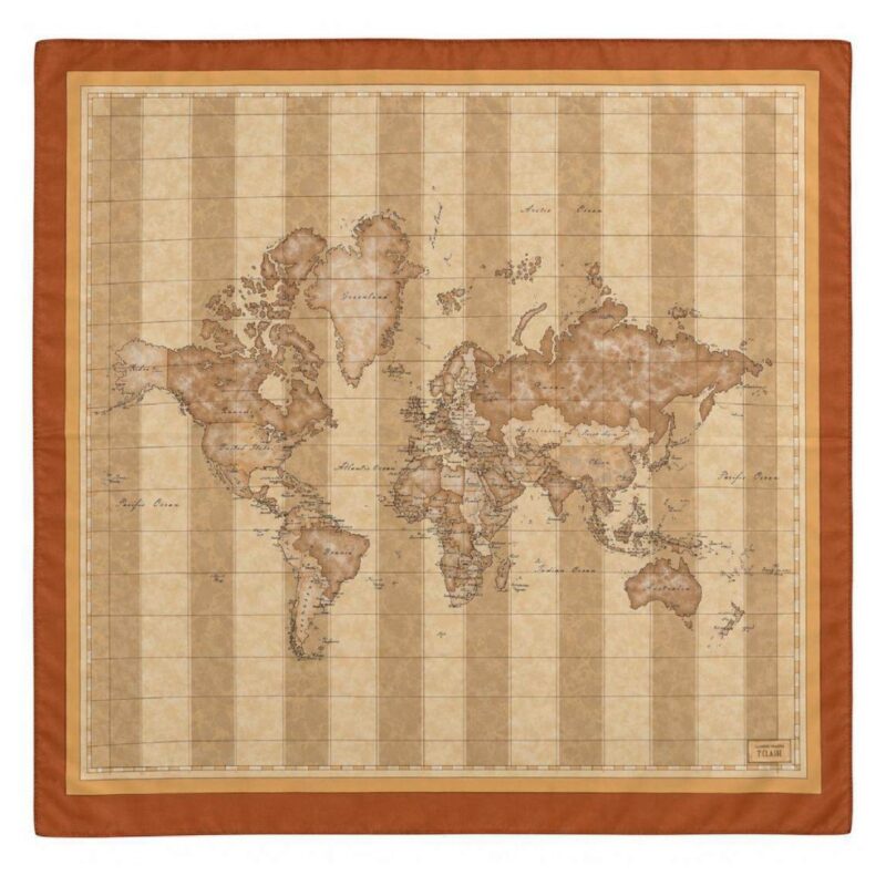 Alviero Martini - Foulard beige - 100% seta