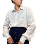 Lacoste - camicia vintage bianca