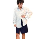 Lacoste - camicia vintage bianca