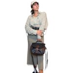 Longuette vintage con spacchi
