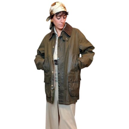 Barbour Bedale - giacca vintage in cotone cerata