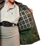 Barbour Bedale - giacca vintage in cotone cerata