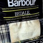 Barbour Bedale - giacca vintage in cotone cerata