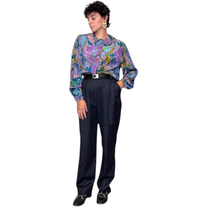 Pantalone vintage grigio scuro