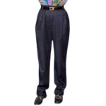 Pantalone vintage grigio scuro