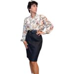 Blazer vintage in velluto a coste