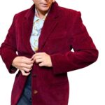 Blazer vintage in velluto a coste