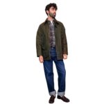 Barbour Bedale - giacca vintage in cotone cerata