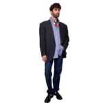 Gianni Versace - Blazer vintage grigio scuro