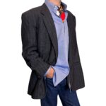 Gianni Versace - Blazer vintage grigio scuro