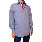 Camicia vintage azzurra