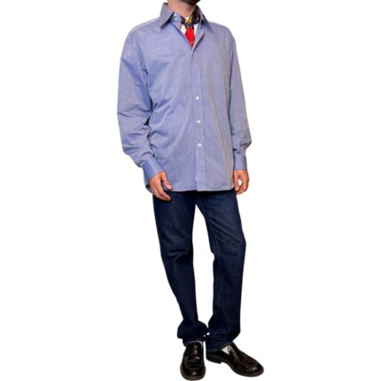 Camicia vintage azzurra