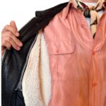 Foulard beige e blu - 100% seta