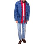 Roy Rogers - giacca sherpa in denim