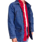 Roy Rogers - giacca sherpa in denim