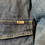 Roy Rogers - giacca sherpa in denim