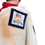 Roy Rogers - giacca sherpa in denim