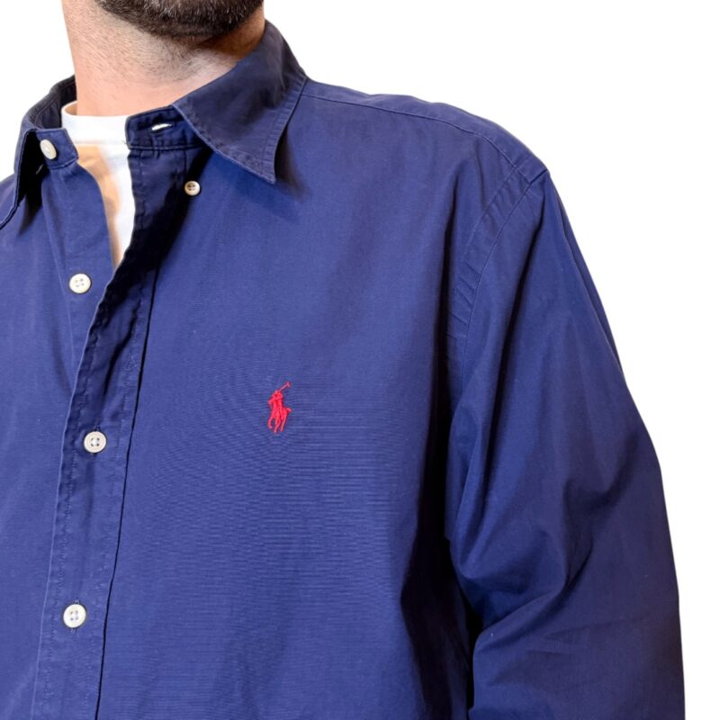 Ralph Lauren - camicia blu scuro