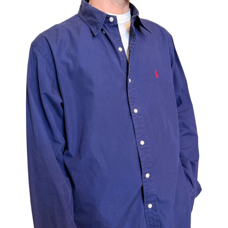 Ralph Lauren - camicia blu scuro