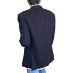Hugo Boss - Blazer vintage nero - 100% cashmere