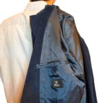 Versace Jeans Couture - Blazer vintage velluto a coste blu