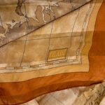 Alviero Martini - Foulard beige - 100% seta