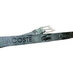 Lacoste - Cintura vintage - vera pelle grigia