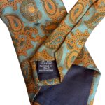 Hugo Boss - cravatta vintage verde - 100% seta