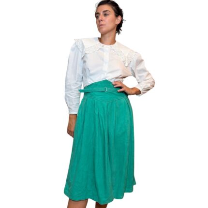 Camicia vintage bianca - con colletto