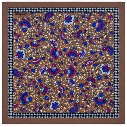Gianni Versace - Foulard testa di moro e grigio - 100% seta