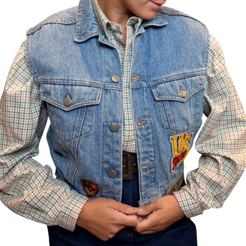 Gilet vintage in denim