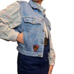 Gilet vintage in denim