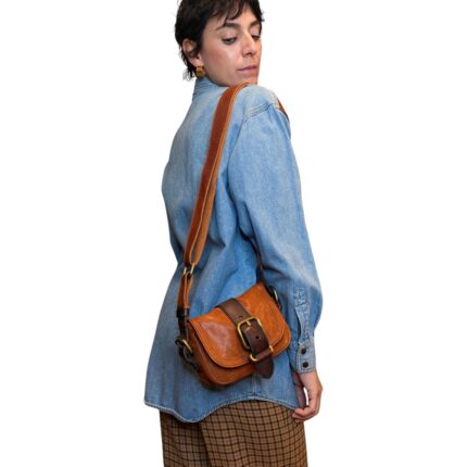 Fossil - Borsa vintage piccola marroncino