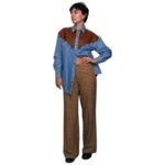 Stefanel - pantalone vintage a quadri