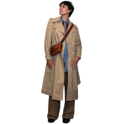 Trench vintage beige - con cintura