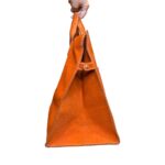 Borsa vintage - vera pelle arancione
