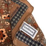 Gianni Versace - Foulard marrone e verde - 100% seta