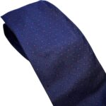 Christian Dior - cravatta vintage blu - 100% seta