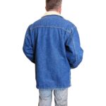 Lee - giacca sherpa in denim