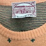 Maglione vintage arancione