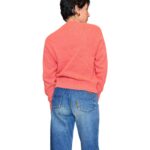 Benetton - Maglione vintage corallo