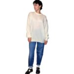 Ragno - maglione vintage bianco - 100% lana