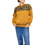 Maglione vintage senape