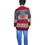 Maglione vintage bordeaux