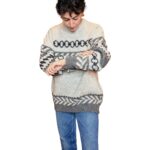Benetton - Maglione vintage grigio