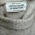 Benetton - Maglione vintage grigio