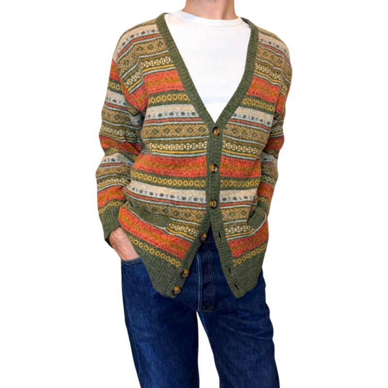 Cardigan vintage con bottoni