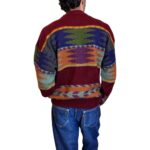 Maglione vintage bordeaux