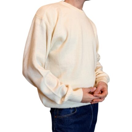 Ragno - maglione vintage bianco - 100% lana