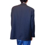 Vintage Groove Upcycling - Blazer nero - inserti Nike logo